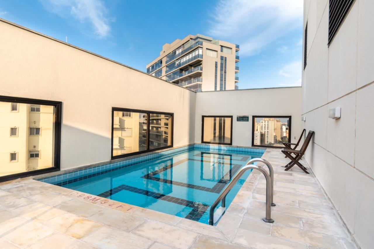 Flat Faria Lima Conforto Com Localizacao Privilegiada Em Pinheiros San Paolo Esterno foto