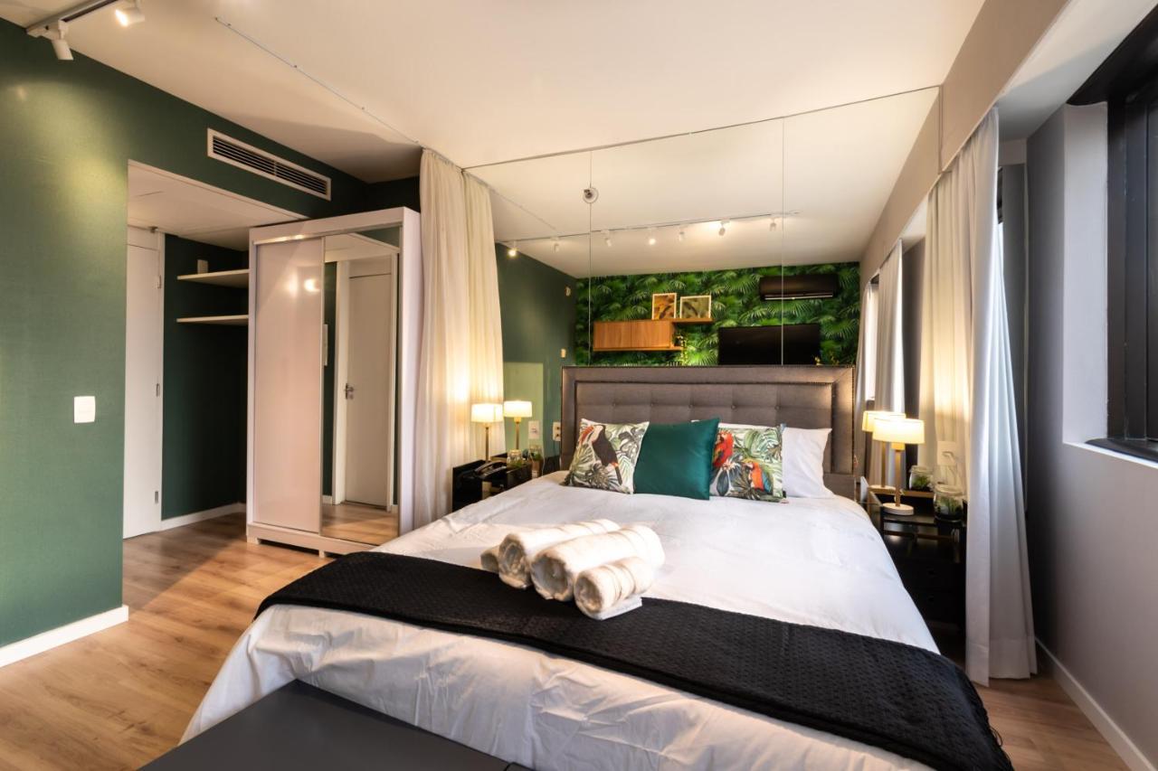 Flat Faria Lima Conforto Com Localizacao Privilegiada Em Pinheiros San Paolo Esterno foto
