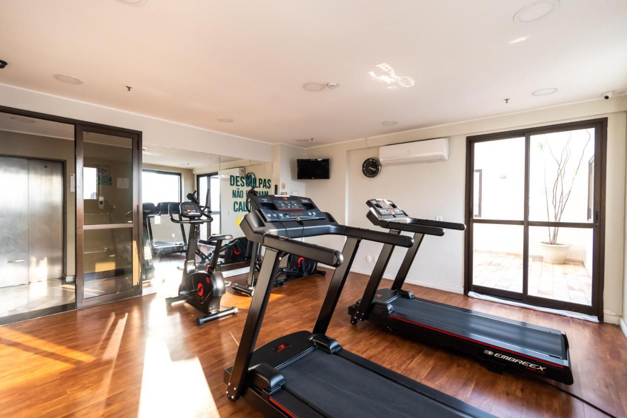 Flat Faria Lima Conforto Com Localizacao Privilegiada Em Pinheiros San Paolo Esterno foto